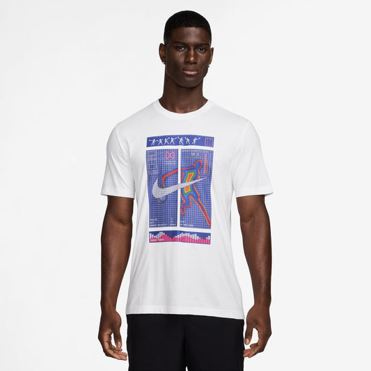 NikeCourt Men's Tennis T-Shirt - 2025 - White - HJ3369-100