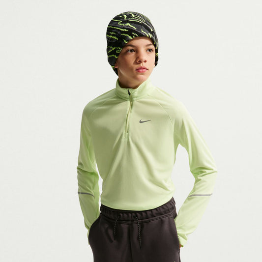 Nike Kids Dri-FIT Miler Half Zip Top - Lime - IF2426-360