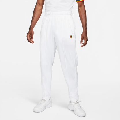 NikeCourt Men's Tennis Pants - White - DC0621-100