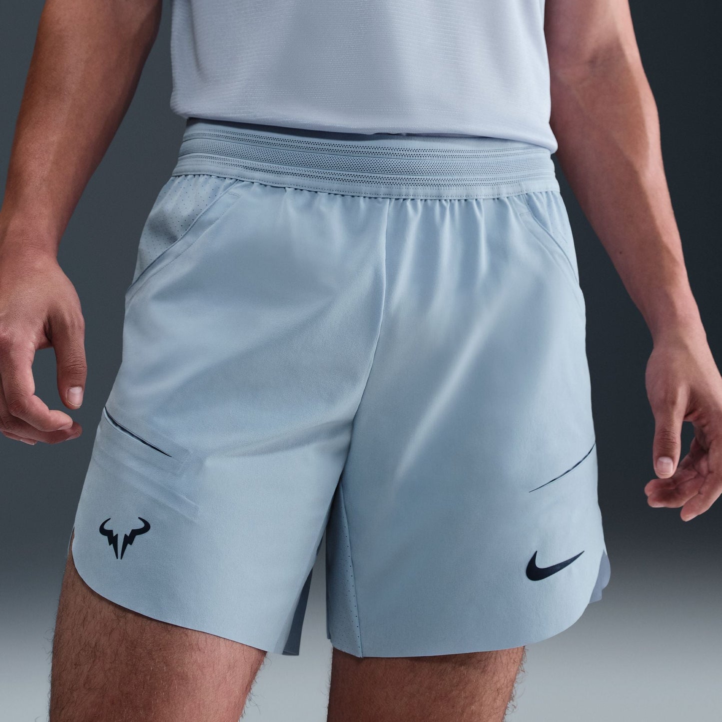 Rafa Dri-FIT Shorts - Lt Armory Blue Midnight Navy - DV2881-440